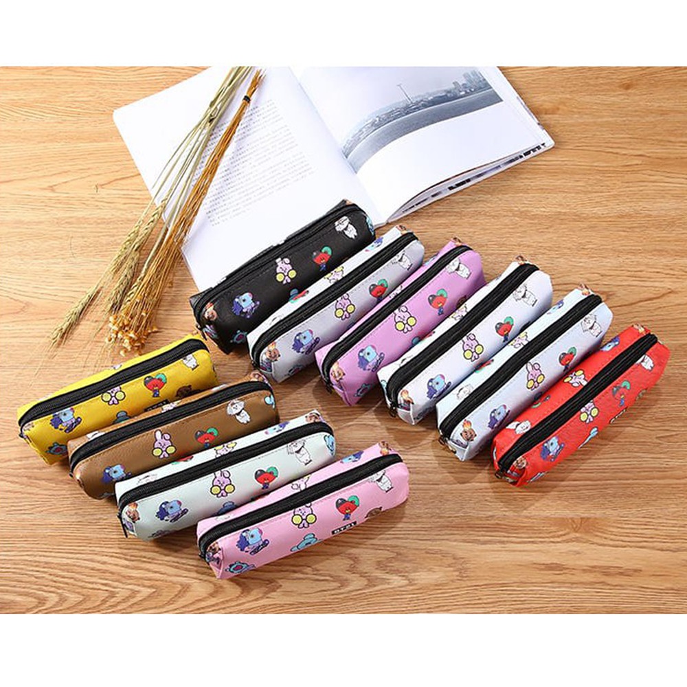 

Tempat Pensil Anti Air | Karakter KPop BTS BT21 | Senaru Store B04
