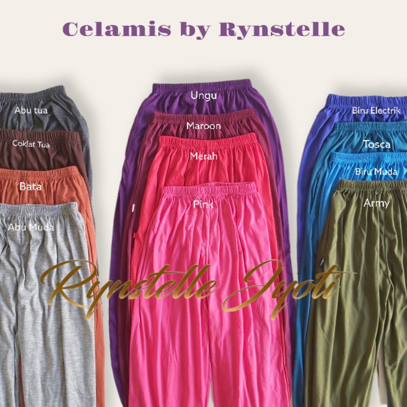 Aladin Panjang || Rynstelle Inner Pants || Celana Aladin Panjang || Celamis std dan Jumbo