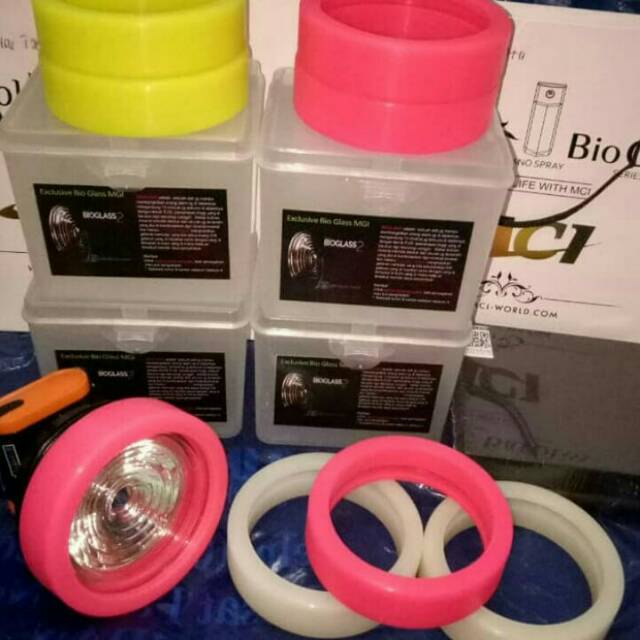 Senter Bioglass + karet pelindung Bioglass