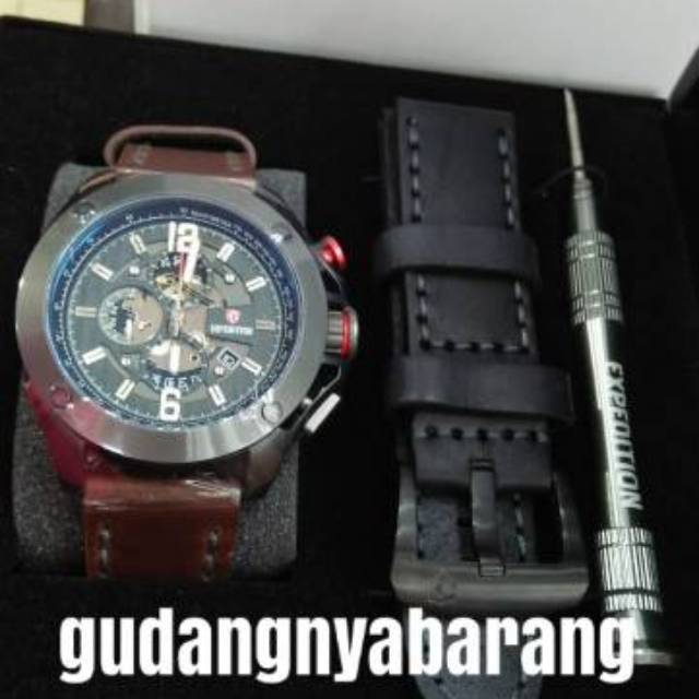 JAM TANGAN PRIA - COWOK - LAKI EXPEDITION 6697 BLACK HITAM GREY ABU ORIGINAL KEREN