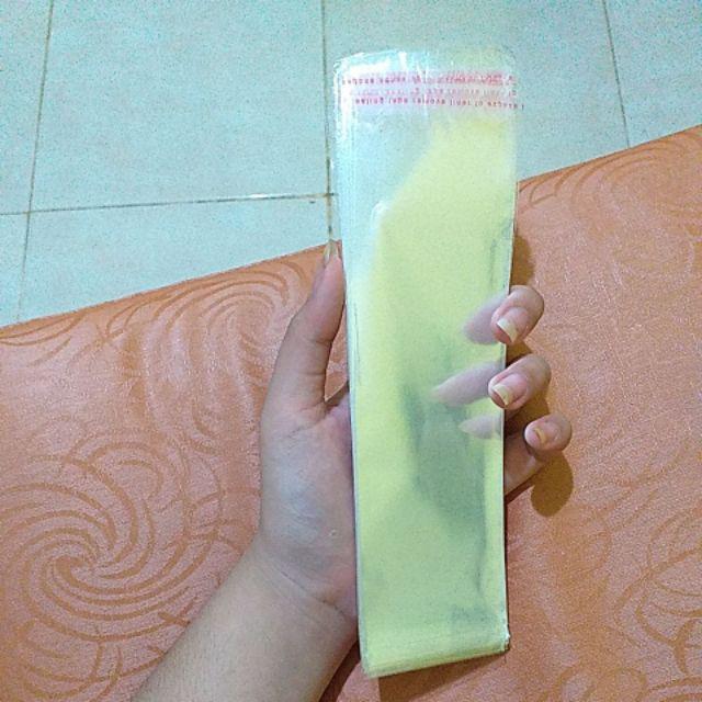 Kantong Plastik Opp Lem 6 X 18 Cm 100pcs