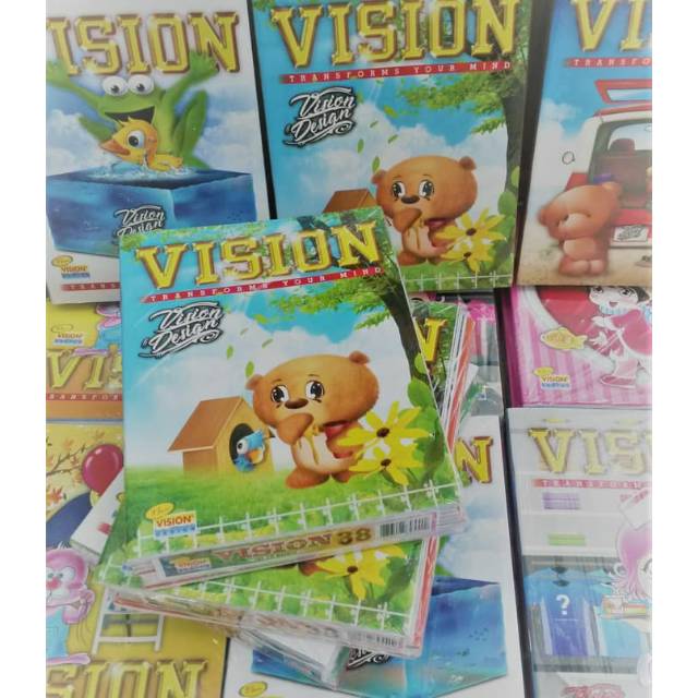 

Buku Tulis Vision 58x10 Lembar / Buku Tulis Sekolah Kantor