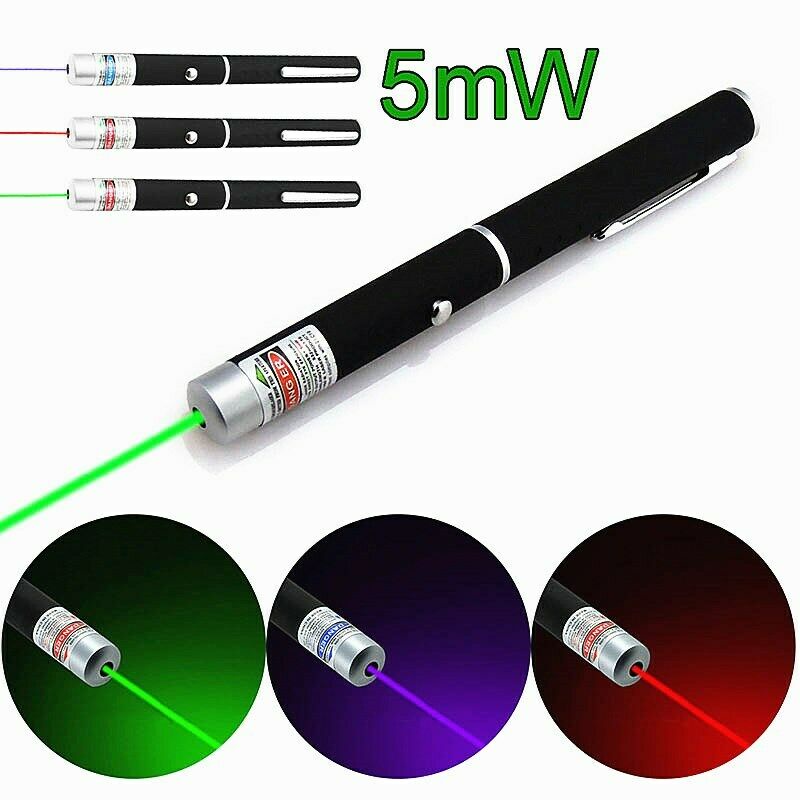 Pen Laser Pointer 5mw Pointer Pen Pulpen Presentasi 530nm 405nm 650nm