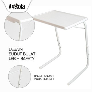 Meja Lipat Portable D25 Meja Laptop Makan Belajar Serba Meja Lipat Portable D25 Meja Laptop Makan Belajar Serba