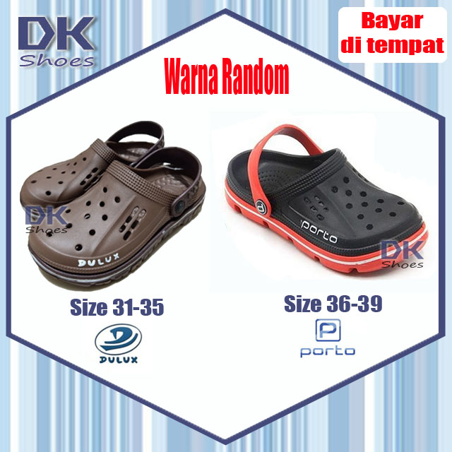 DK Shoes - Dulux 31-39 Sandal Selop Baim Anak Laki /  Sandal Bakpao Anak