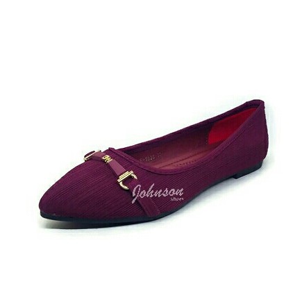 Sepatu Import Wanita KYNZARA - SJF 1938 Maroon Termurah