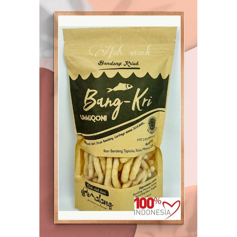 

BangKri /Bandeng kriuk Original/ Oleh oleh pemalang 200gr
