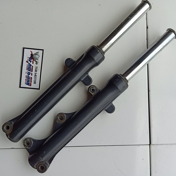 bottom bottem tabung shockbreaker shock depan set as ass halu halu original yamaha jupiter mx new ju