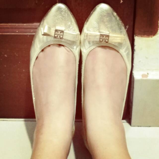 Sepatu tory burch ori preloved second