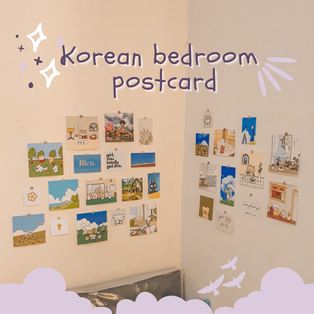 

Korean Bedroom Postcard