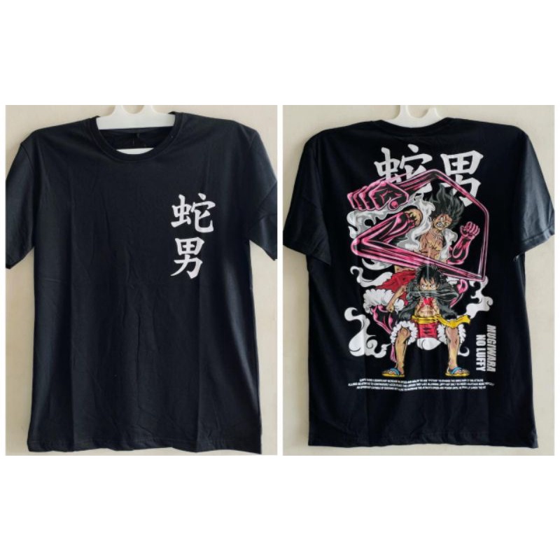 KAOS T-SHIRT ANIME LUFFY ONE PIECE