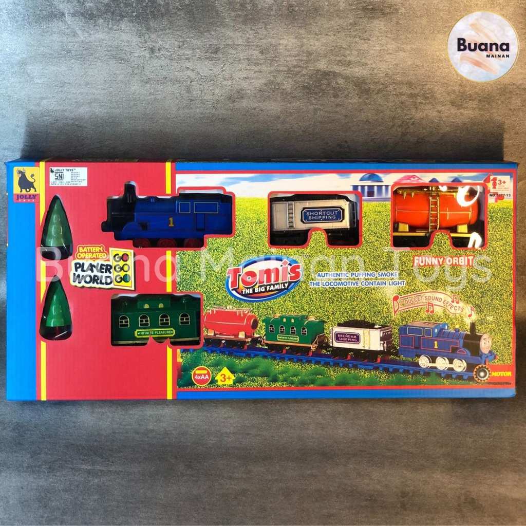 RAIL TRACK SET THOMAS TRAIN MAINAN ANAK COWO CEWE KERETA API 2277-13