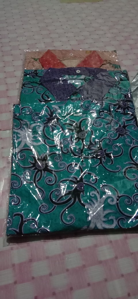 Batik Couple Keluarga Sania Ruffle Ori Ndoro Jowi Dnt Kate Garansi Termurah