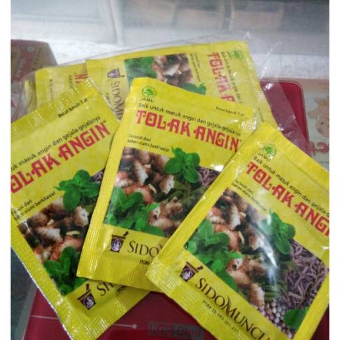 

tolak angin sido muncul ( harga/pack/50sachet/5 pack kecil)