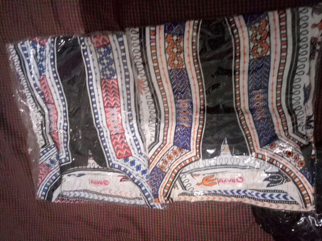 Baju Pantai Unisex Etnik Dashiki Atasan Baju Pantai Pria Wanita Pakaian Terlaris (bisa Cod)