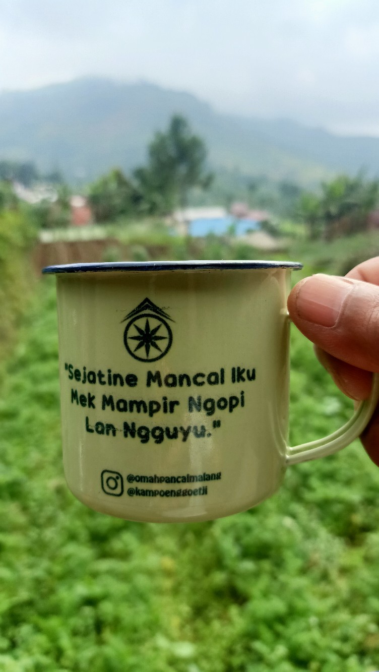 Souvenir Gelas Enamel (7cm)