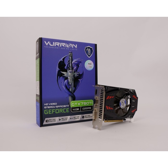 VURRION GTX750TI 4GB GDDR5 128-bit / Vurrion GTX 750 Ti / Vurrion GTX750 Ti