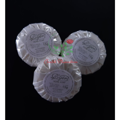 SOAP / SABUN HOTEL BULAT 15GR RYER + LOGO