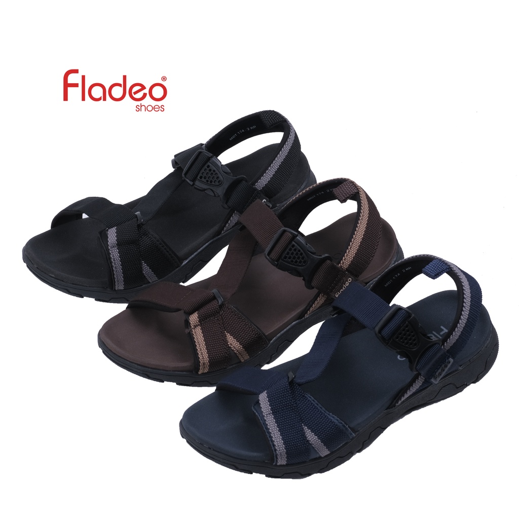 Fladeo I20/MDT174-2KR/Sandal Gunung Pria [ Hiking Sandals ]