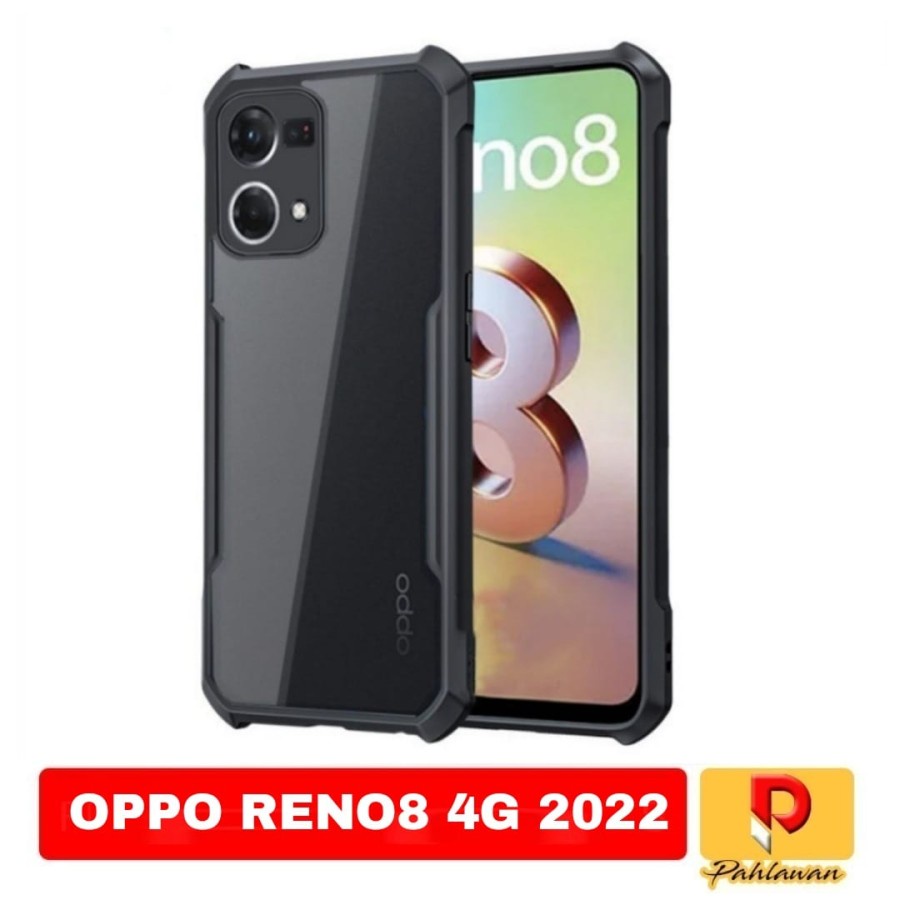 Case OPPO RENO 8 4G 2022 New Edition trasparan