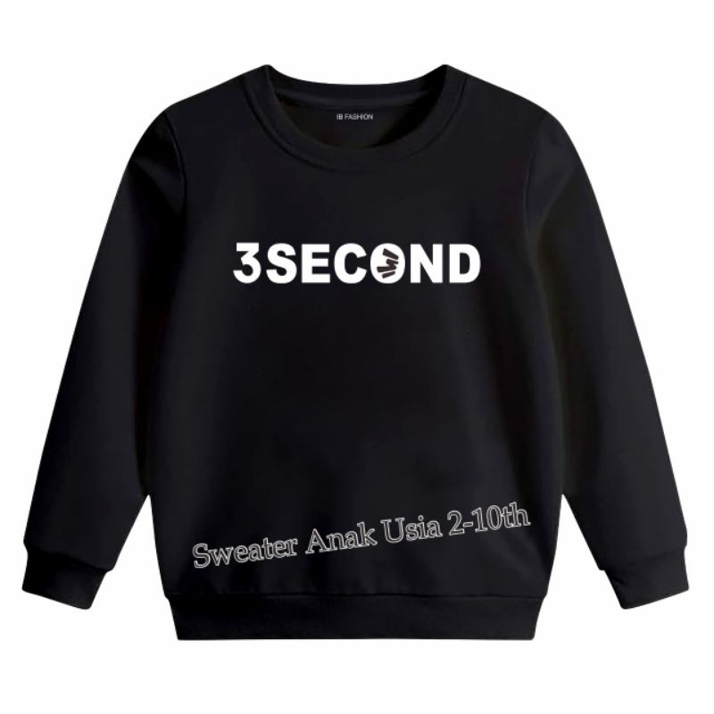 ((IB))SWEATER ANAK2 UNISEX/3ECOND DIGITAL SABLON