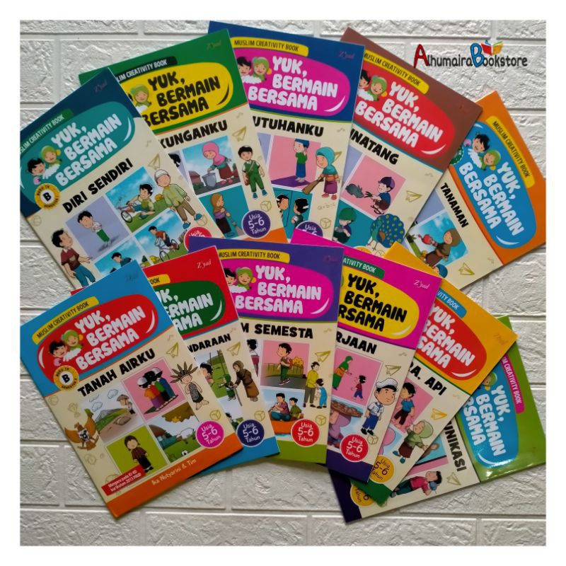 PAKET TK B ZIYAD (Isi 11 buku)