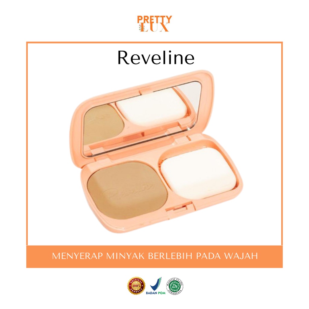 REVELINE Brightening Two Way Cake | Bedak TWC {100% ORIGINAL & BPOM}
