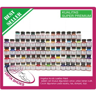 

Angelus Acrylic Leather Paint - 4 oz / 120ml Cat Sepatu Angelus Indo