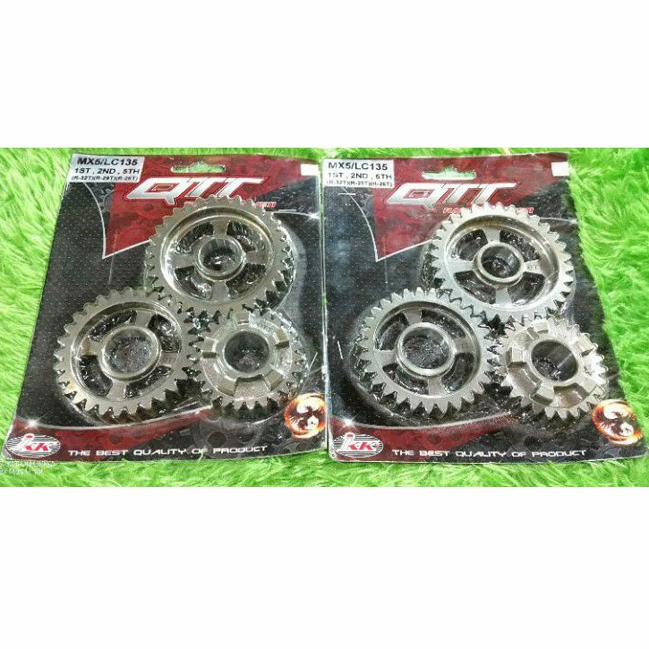 Rasio qtt racing 1,2,5 new Jupiter MX 5 speed
