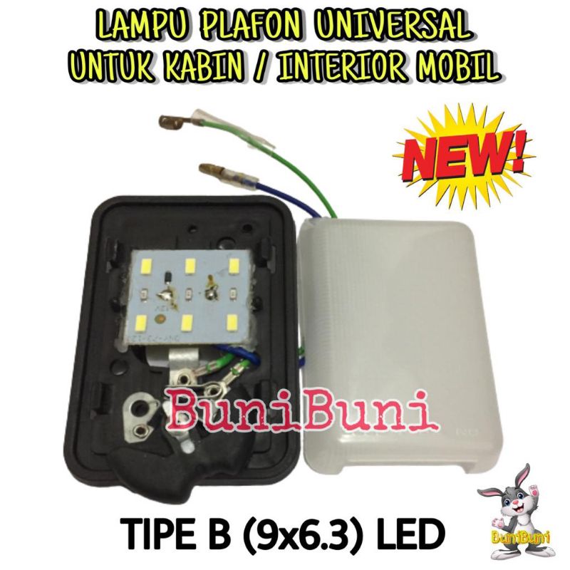 Lampu Plafon Mobil Komplit Untuk Kabin Interior Mobil Universal Dengan Lampu Led