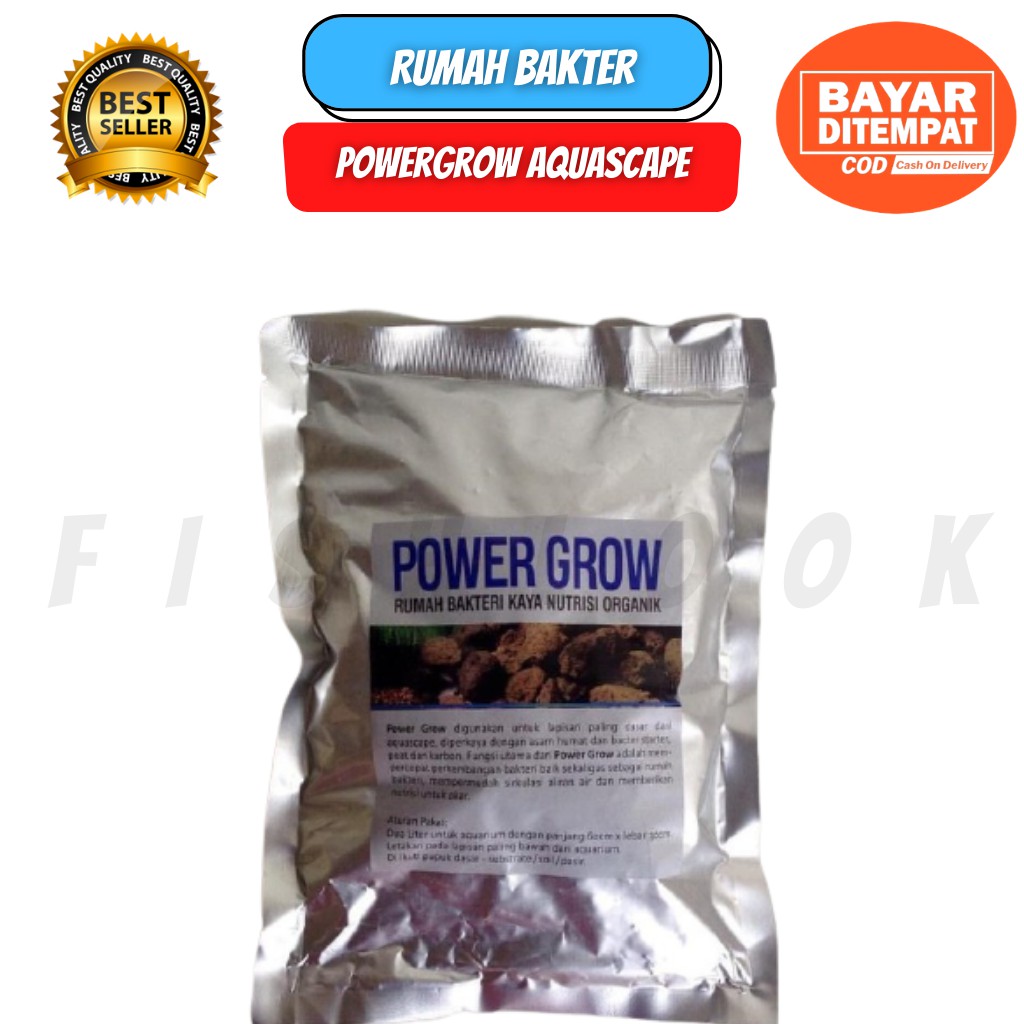 powergrow power grow rumah bakteri aquascape