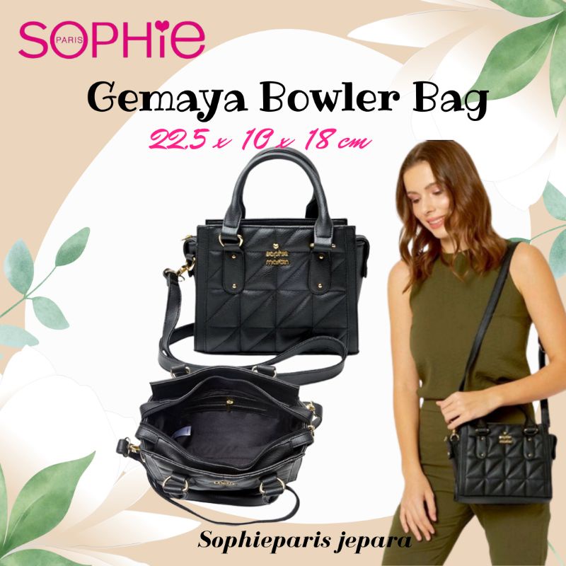 Tas Gemaya bowler Sophie paris