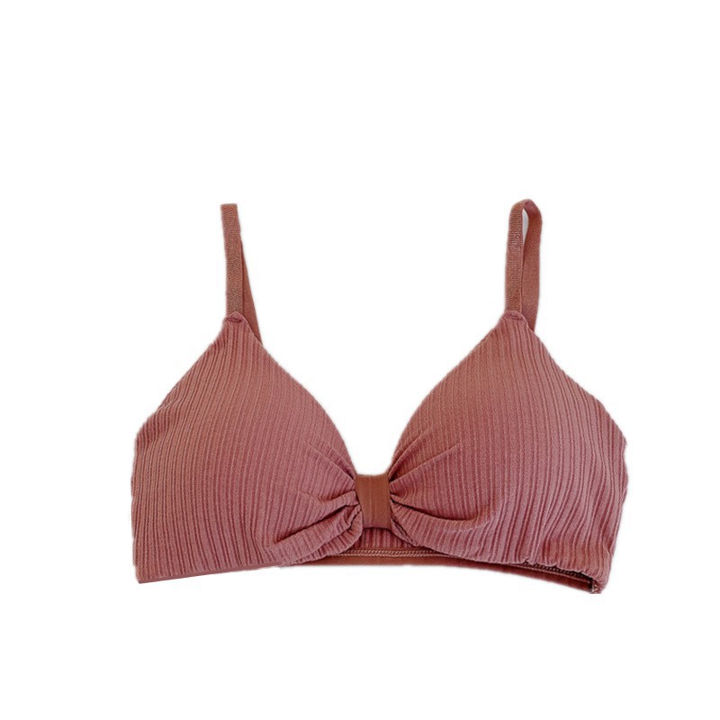 Miss H ~ 020 Bra Wanita Tanpa Kawat Bahan Halus BH Pakaian Dalam Bra Push Up Elastis Sexy