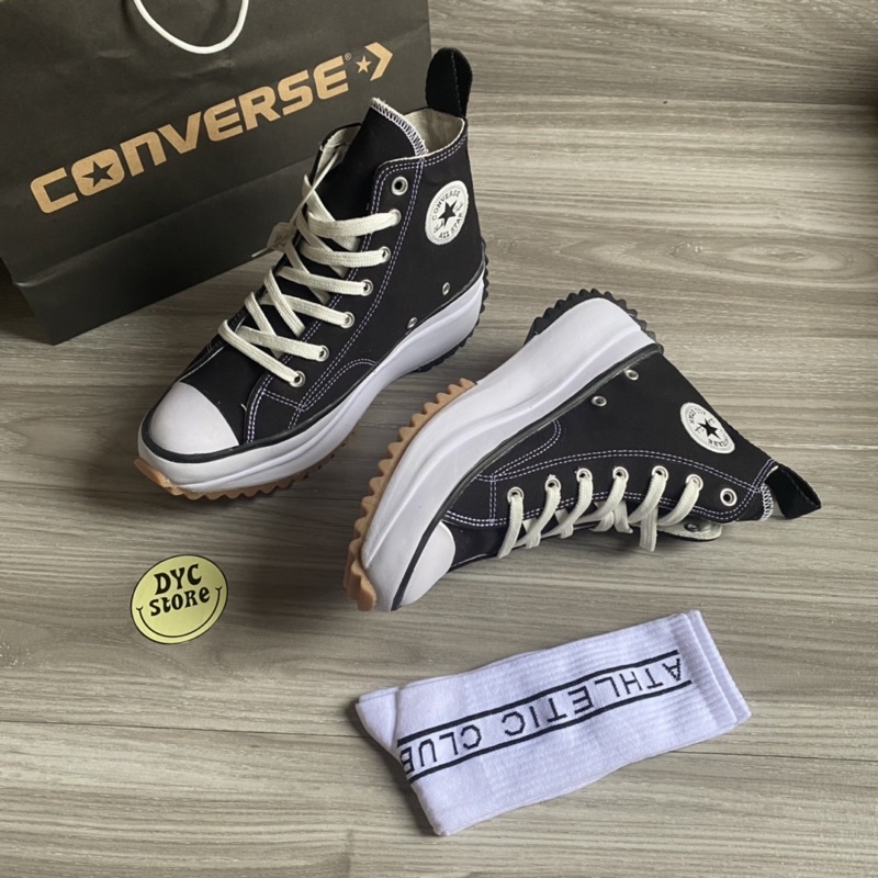 SEPATU CONVERSE HI SERIES HIGH QUALITY PREMIUM | SEPATU SEKOLAH PRIA WANITA BLACK WHITE