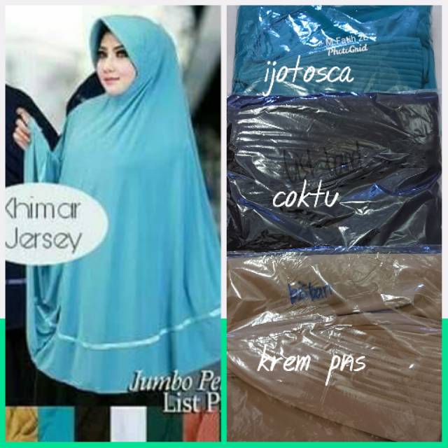 SALE MURAH hijab instant/bergo/jilbab jersey aneka model