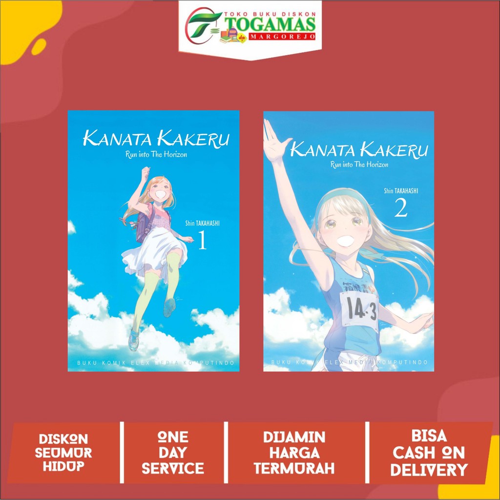 Ready Komik Kanata Kakeru Run Into The Horizon 01 02 Karya Shin Takahashi Shopee Indonesia