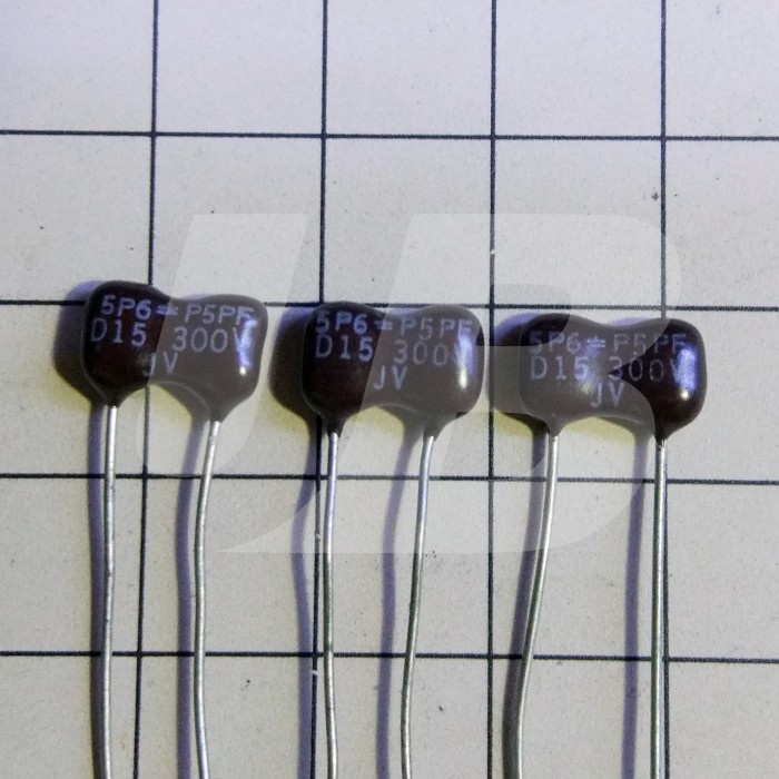 1pc 5.6 pf 0.0056nf 300V Silver Mica Kapasitor Capacitor