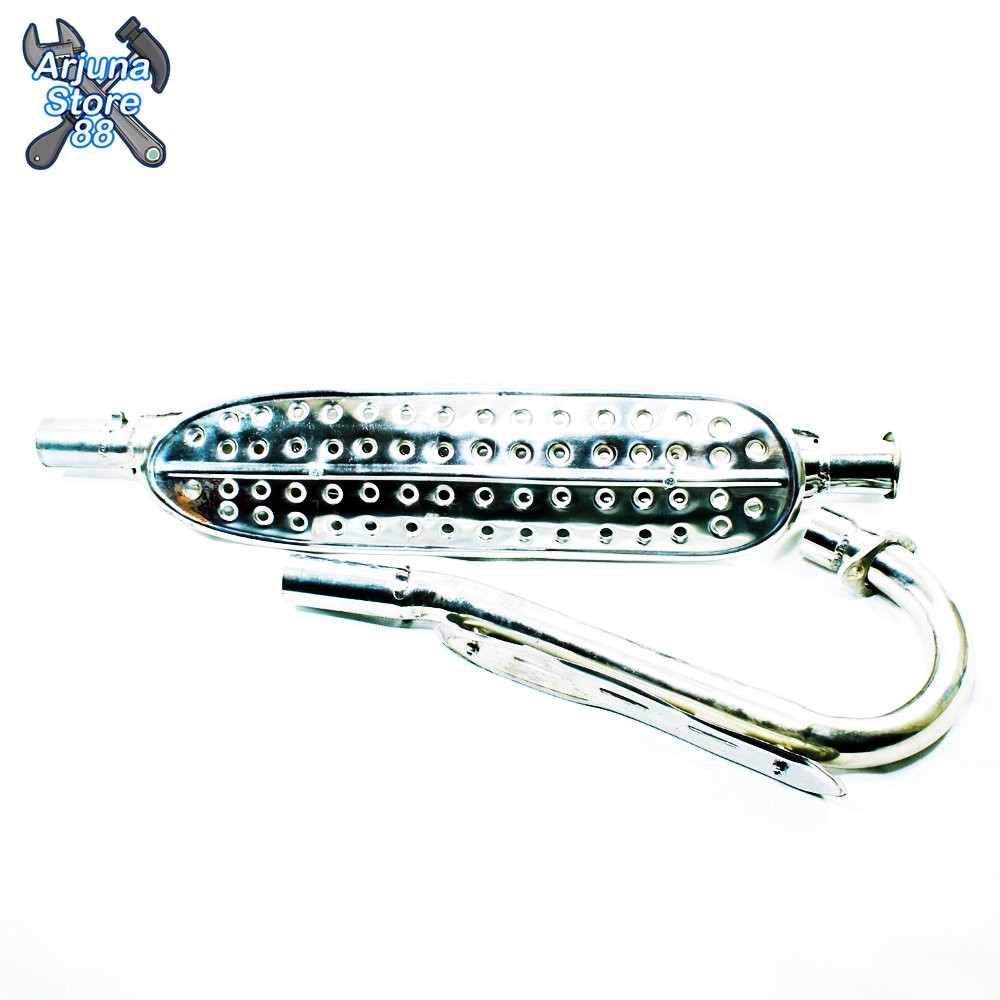 Knalpot Motor Custom Scrambler CB 100 GL Megapro TIGER Klasik Motor