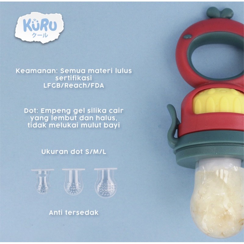 kuru baby fruit feeder