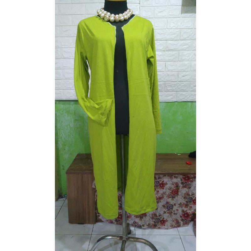 long outer - long outer katun - long outer murah - long cardigan