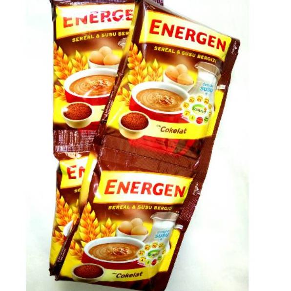 

ARTY4k4J--Energen Sereal KURMA Susu COKLAT VANILA JAGUNG KACANG HIJAU CHAMPION 1 Renteng 10 Sachet 30gr Varian Baru Murah