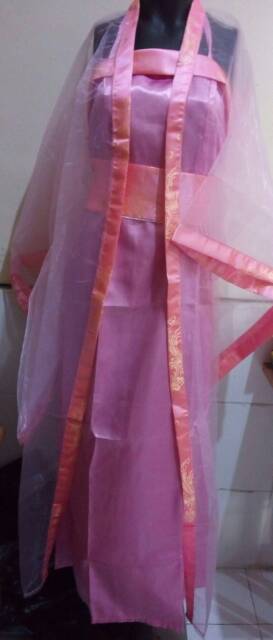 Dress hanfu wanita dewasa kostum tradisional cina