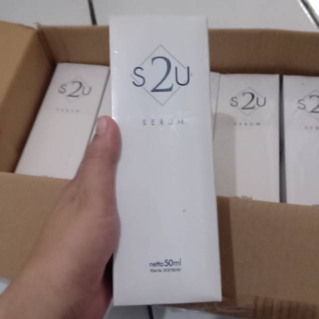 Serum s2u (50ml) dan facial wash s2u (100ml) original