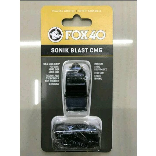 Peluit Fox 40 Sonik Blast Cg Original