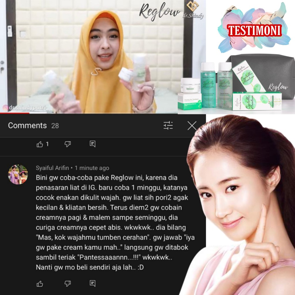 Skincare Series Paket Lengkap Original 100% BPOM - Reglow-2