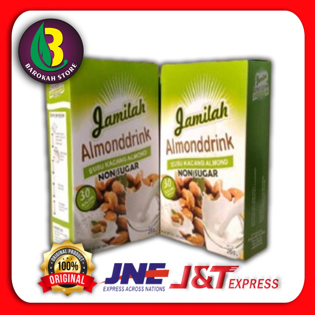 

SUSU ALMONDDRINK JAMILAH NON SUGAR / ALMONDDRINK / SUSU ALMONDDRINK / SUSU KACANG ALMOND