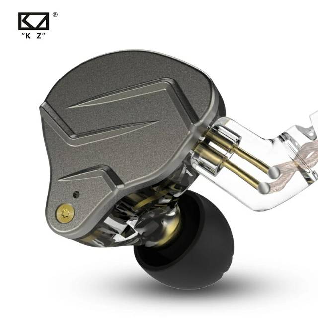 (+Mic) KZ ZSN Pro with Mic 1DD+1BA Hybrid Technology Earphone In-Ear Monitor / ZSN ZS3