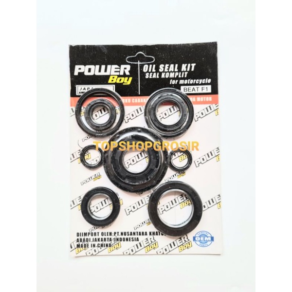 Oli Seal Sil Kit Set Komplit Honda Beat F1/Spacy F1/Scoopy F1 (KZL)