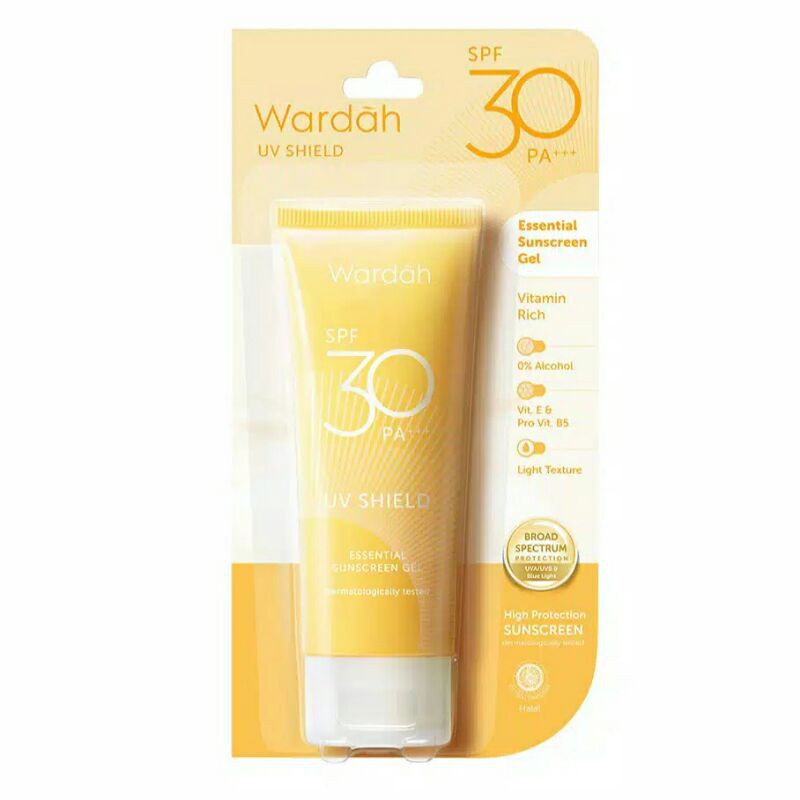 Wardah UV Shield Essential Sunscreen Gel SPF 30 40ml