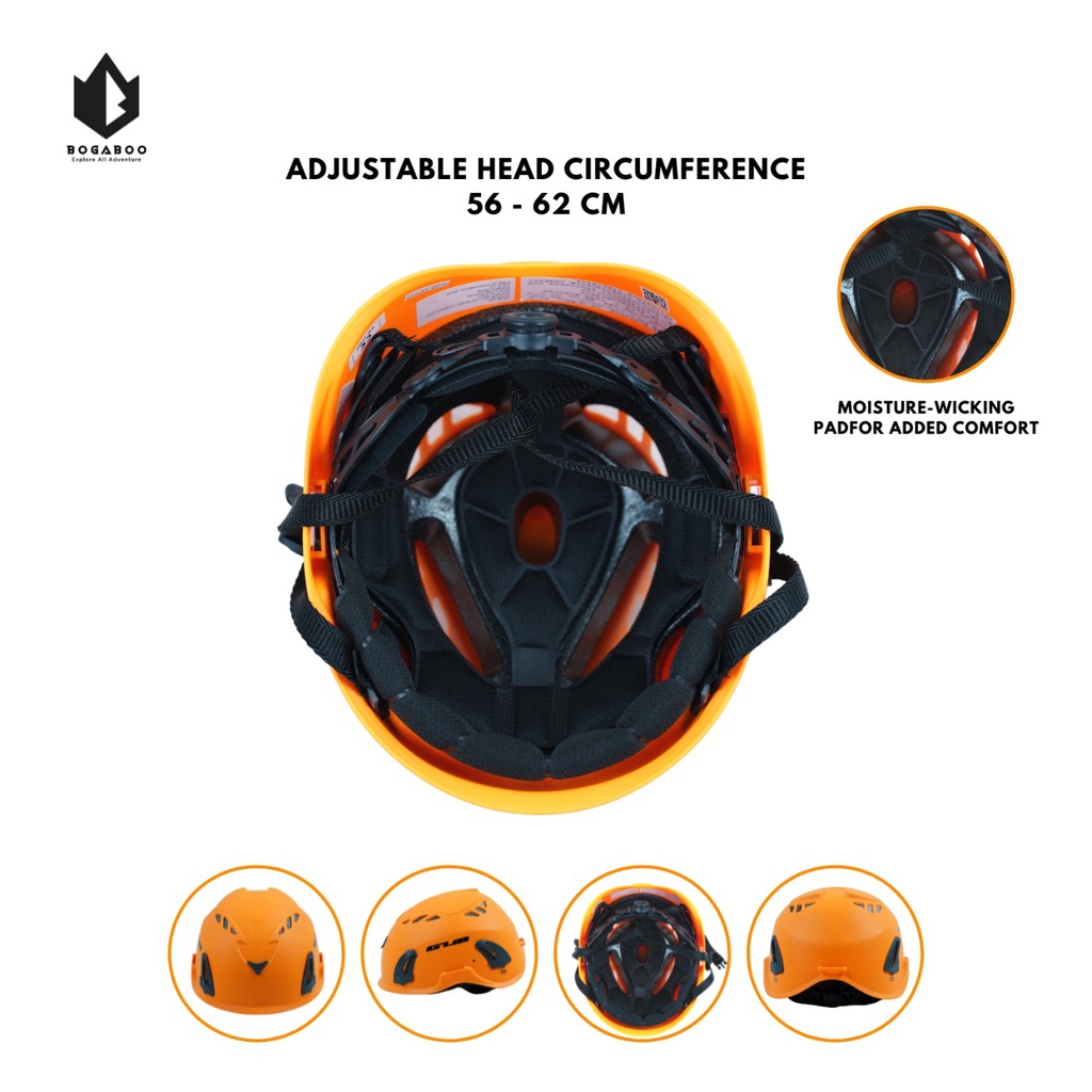 BISA COD Helmet Climbing GUB D8 Helm Safety Panjat Climbing Proyek Sar Rescue Mountaineering Outdoor